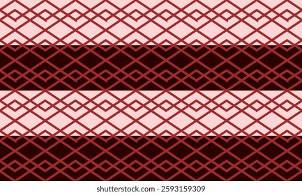 red seamless pattern, metal chain link fence on a red and black background, link grid red green line abstract geometric seamless pattern minimal graphic ornament. texture with diamonds, mesh, grid net