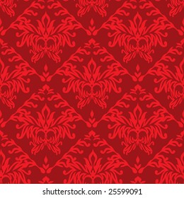 Red seamless repeat design background that seamless pattern