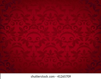 Red Seamless Wallpaper Pattern