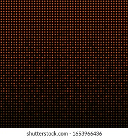 Red sequins, glitters, sparkles, paillettes, mosaic background template. Abstract luxury halftone vector creative backdrop. Glitter rounds with gradient trendy. Vibrant shiny dots glitter texture.