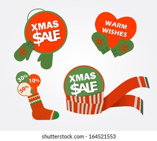 red set for winter sale
