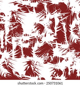 Red shabby texture, vintage abstract vector background