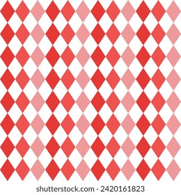 Red shade diamond. diamond pattern. diamond pattern background. diamond background. Seamless pattern. for backdrop, decoration, Gift wrapping