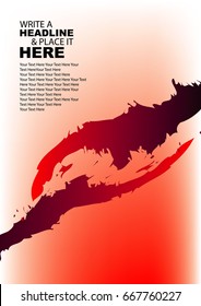 red shake hand cover page 