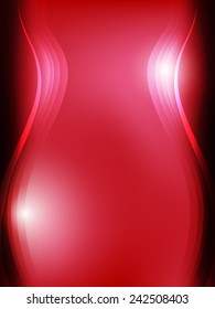 red shape women abstract background
