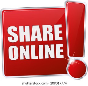 red share online button