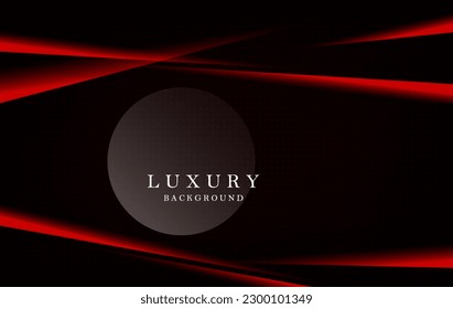 Red sharp oblique stripes on a black textural background