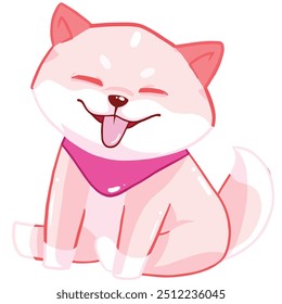 Red SHIBA 2024 VECTOR ART