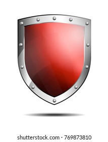 Red shield, protection Antivirus Security Firewall