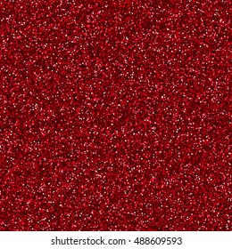 Red shimmer background imitation ruddy dust with shiny florid and brown grains. Glittering sequins club screen. Abstract  glitter pattern. Template design of round particles. Shining confetti.