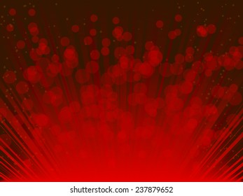red shine lights background