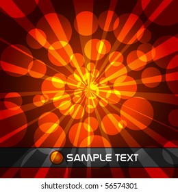 Red Shiny Background