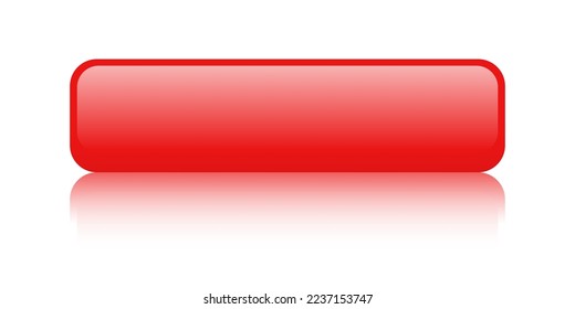 Red shiny CTA button template.