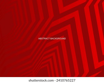 rojo con un brillante patrón geométrico moderno. Fondo del suelo de acero rojo.