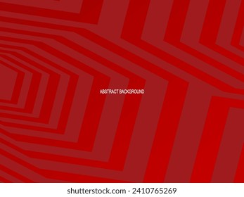 rojo con un brillante patrón geométrico moderno. Fondo del suelo de acero rojo.
