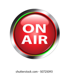 red shiny on air button