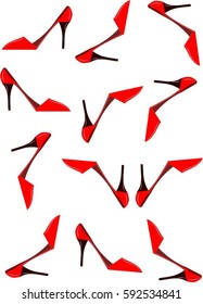 Red shoes