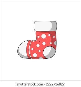 Red shoes special christmas design