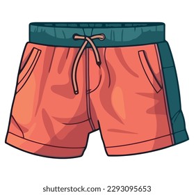 Rote Hosen-Design auf Weiß
