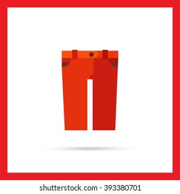 Red shorts icon