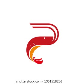 Red Shrimp Logo concept