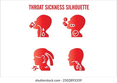 a red sign that says  sickness  on it.