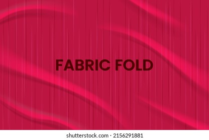 red silk background texture in abstract fabric folds, satin cloth or material for luxury elegant website or background designs