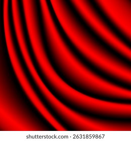 Red silk cloth background luxury fabric texture