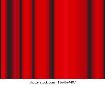 red silk curtain backdrop