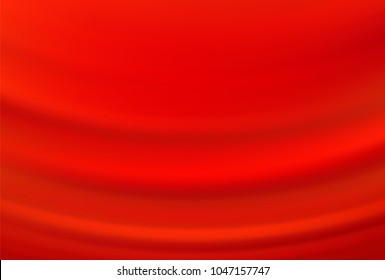 Red silk curtain background