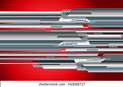 red silver abstract hi speed internet technology background illustration. eye scan virus computer. move. motion