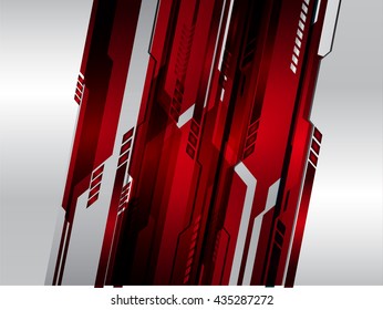 red silver abstract light hi speed internet technology background illustration, Background conceptual image of digital. Cyber security concept, Cyber data digital. scan virus computer. motion speed