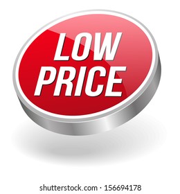 Red silver low price button
