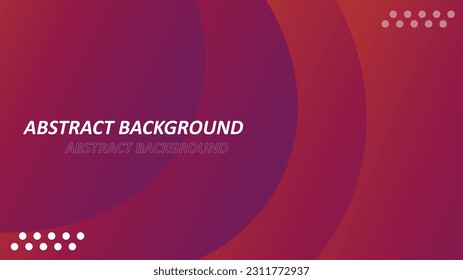 red simple background template with gradient