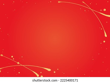 Red Simple Japanese Pattern Background