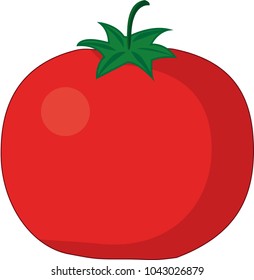 Red simple tomato