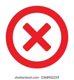 Icono rojo de eliminación individual 1