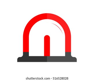 red siren image vector icon logo symbol