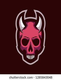 Red Skull E Sport Logo