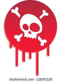 Red Skull Graffiti