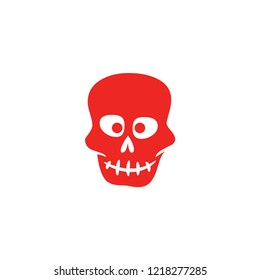 red skull icon
