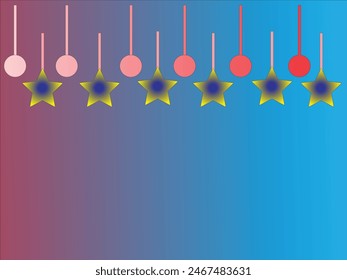 Diseño de fondo degradado combinado de colores rojo, azul cielo y azul.
