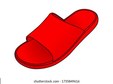 Vector De Zapatos De Zapato Rojo Para Plantilla