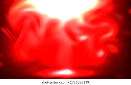 Red Smoke Abstract Background With Black Contrast For Creative Design