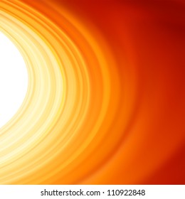 Red smooth twist light lines background. EPS 8 vector file included