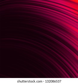 Red smooth twist light lines background. EPS 8 vector file included