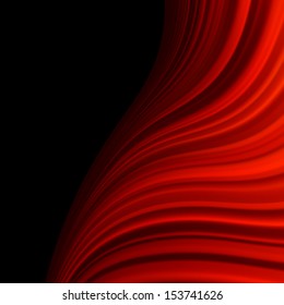 Red smooth twist light lines background. EPS 10 vector file included