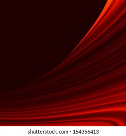 Red smooth twist light lines background. EPS 10 vector file included