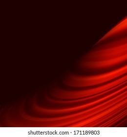 Red smooth twist light lines background. EPS 10 vector file included