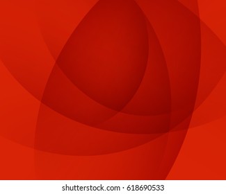Red smooth twist light lines vector abstract background. Eps 10. Concept for mobile wallpaper, web banner backdrop or typography design.